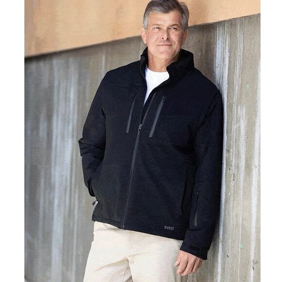 ScotteVest Revolution Plus 2.0 Men’s Outdoor 26 Pocket Black Tech Jacket XXL - Picture 1 of 16